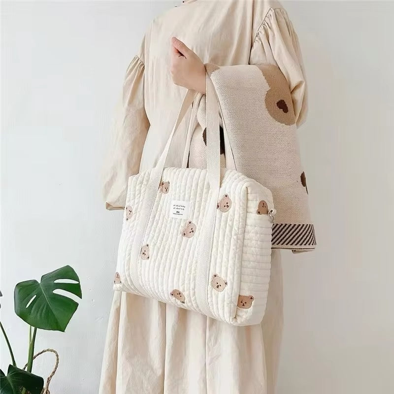 Bolso Maternal Bordado