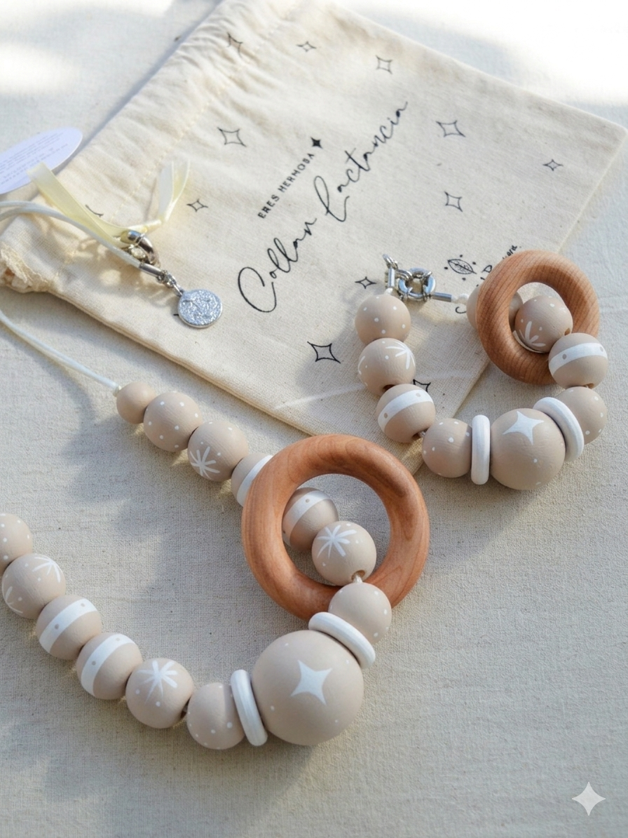 Set Collar Lactancia + Brazalete ✦ Milky