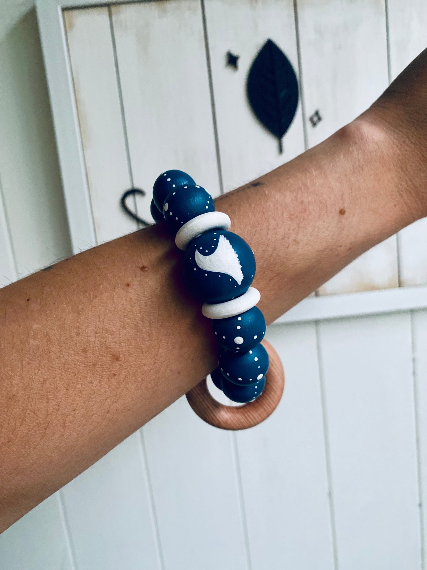 Set Collar Lactancia + Brazalete ✦ Olas