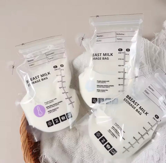 Bolsas de almacenamiento de leche materna