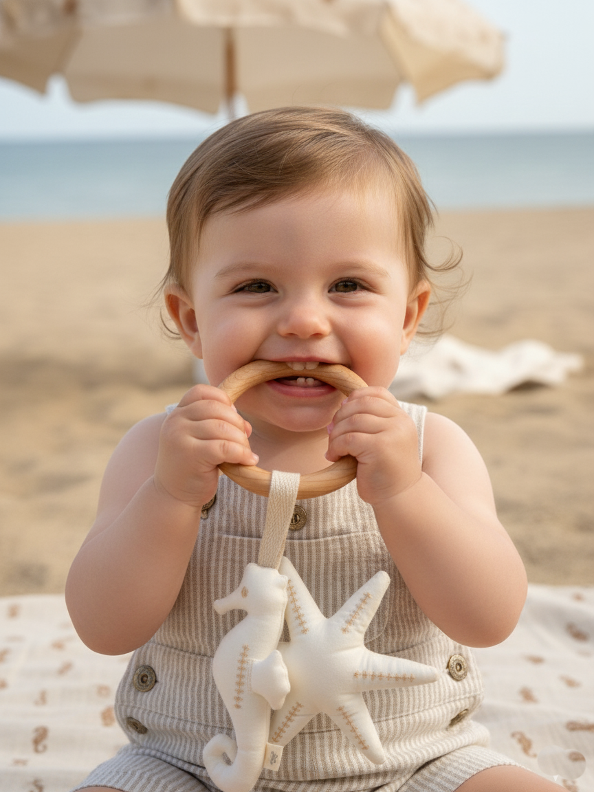 Anillo Cascabeles ✦ Aura Crema