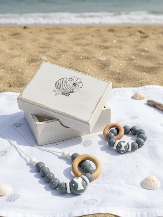 Set Collar Lactancia + Brazalete ✦ Ballena