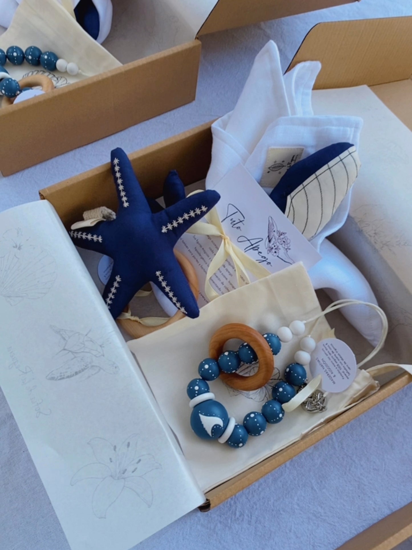 Box Marina Azul Marino 𓇼 ⋆.˚ 𓆉 𓆝 𓆡⋆.˚ 𓇼