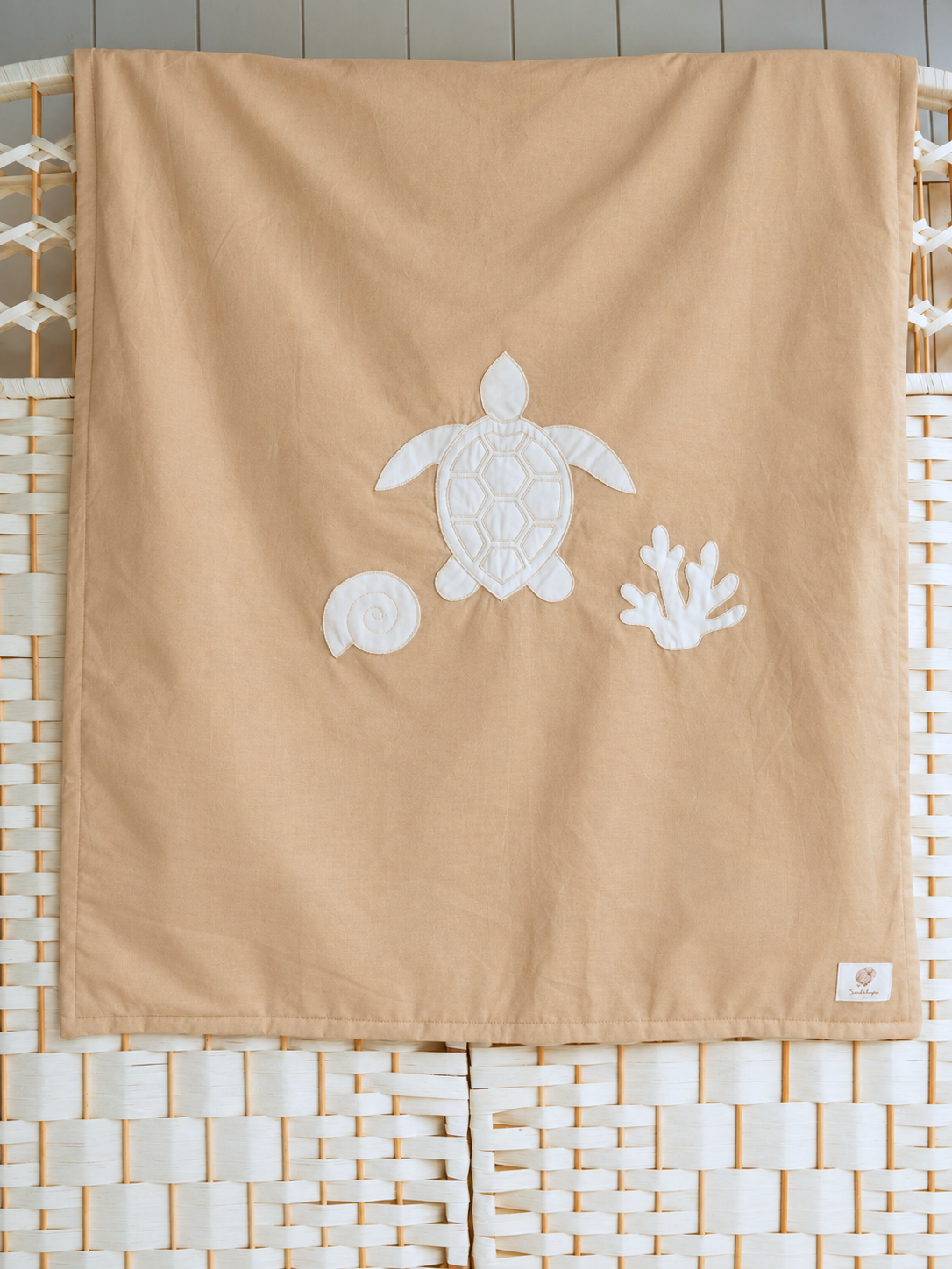 Manta de Primavera ✦ Tortuga CAMEL | PRE-ORDER 11 NOV