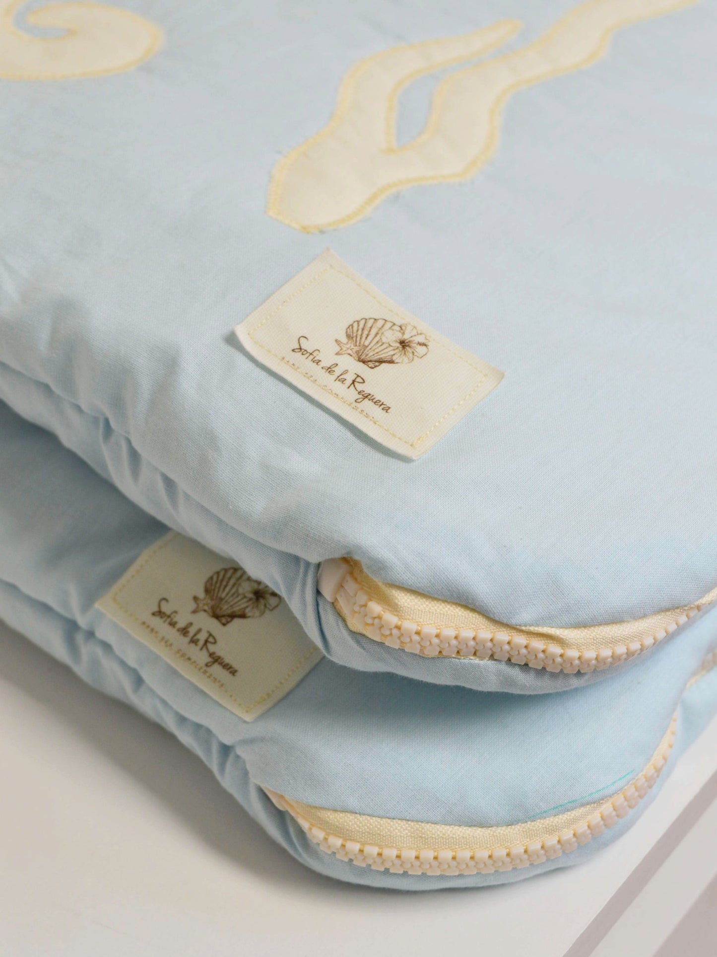 Saco de Invierno ✦ Celeste Caballito mar • 10 % OFF - últimas 2 unidades