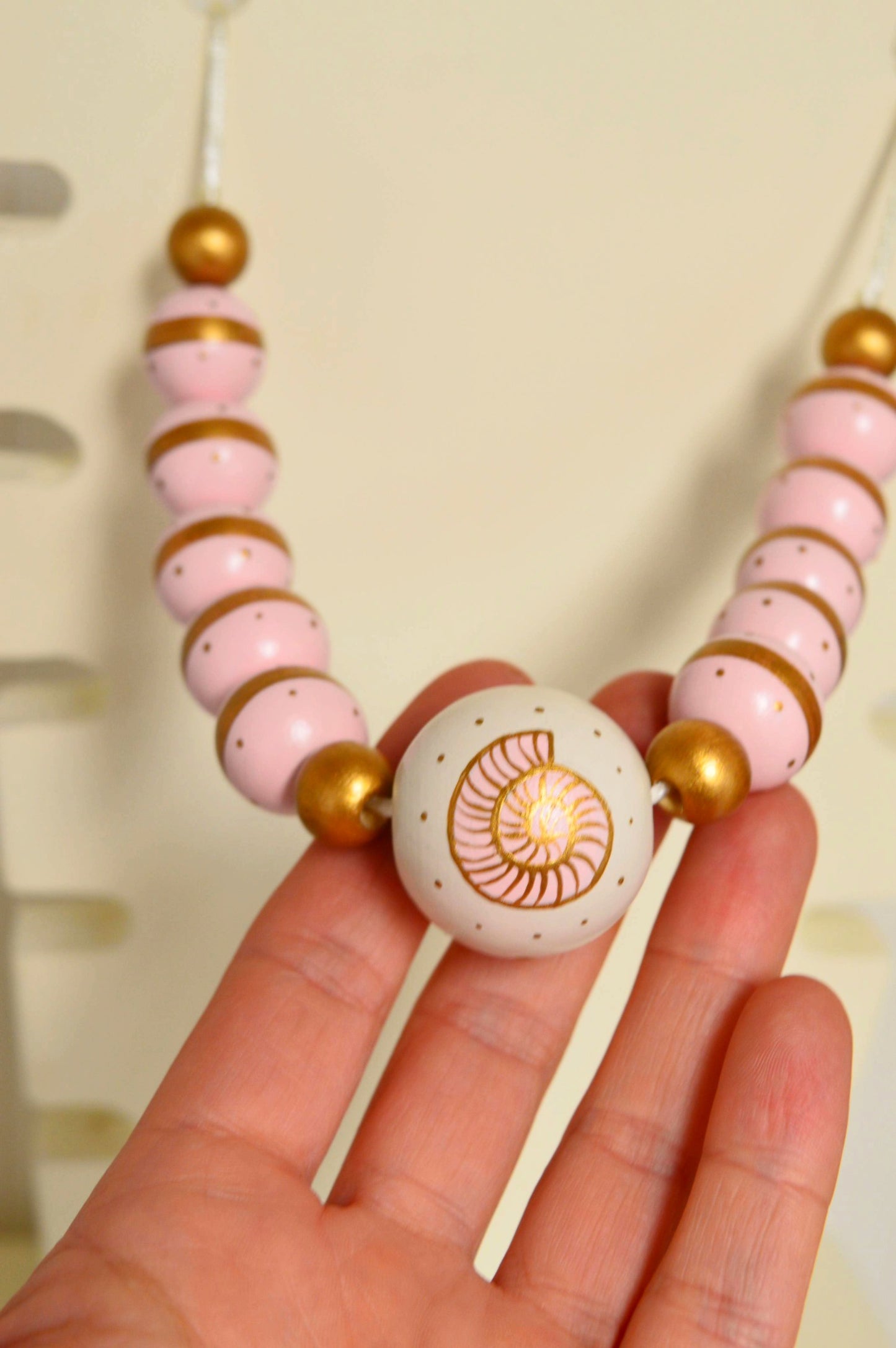 Collar Lactancia ✦ Caracola Aura Bronze