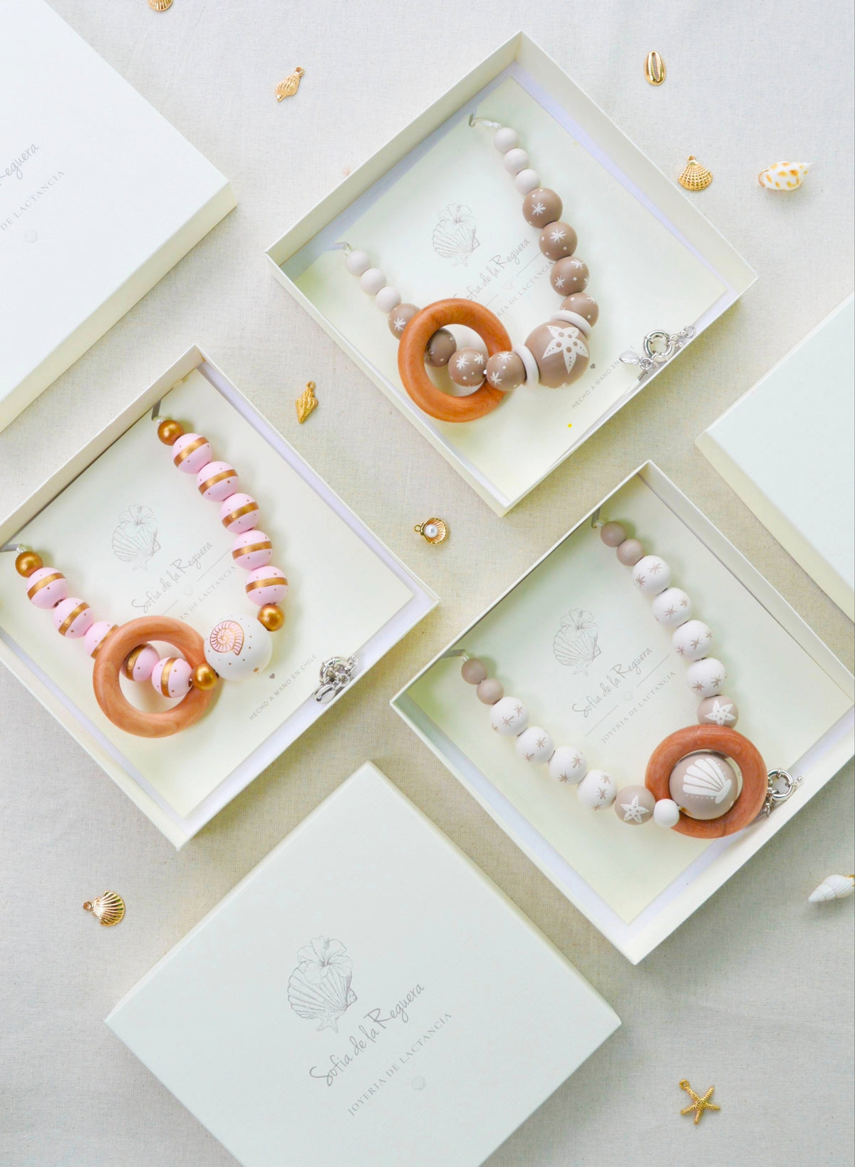 Set Maternal Therapy ☼ ☾ Collar de Lactancia + 2 Roll-on