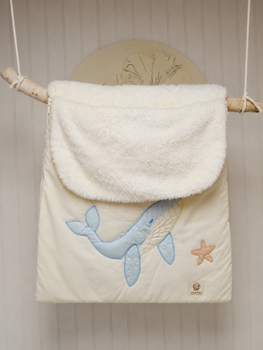 Set Descanso Ballena ✦ Saco domir + Tuto