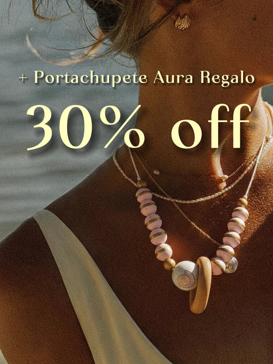 Collar Lactancia ✦ Caracola Aura Bronze