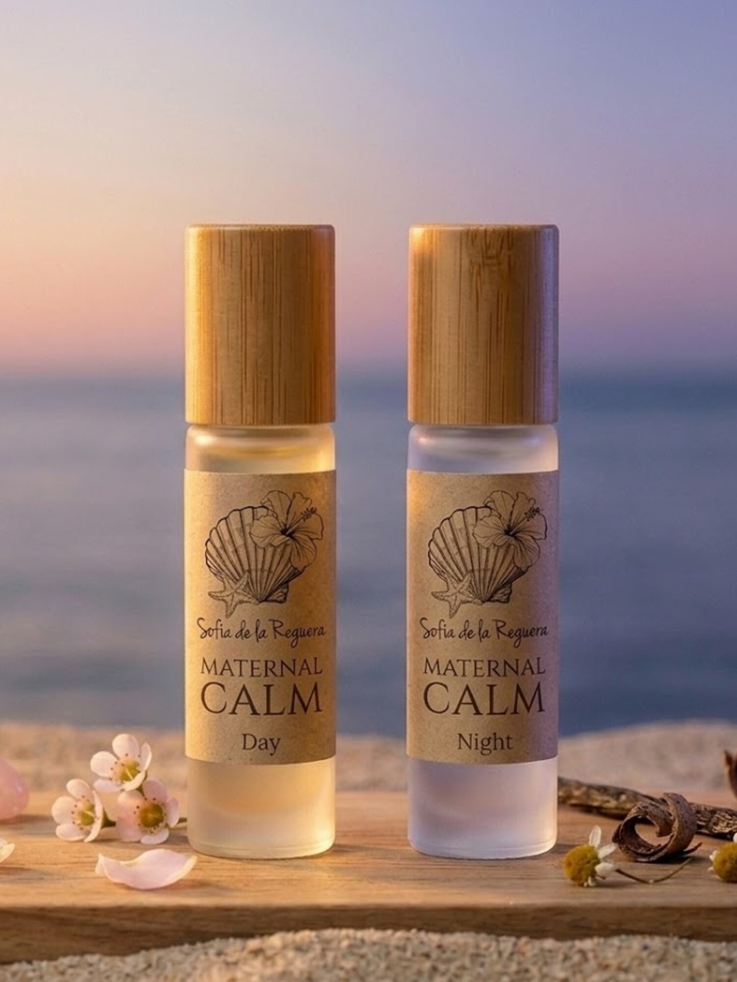 Set Roll-On Dúo Maternal Calm ✦ Day & Night