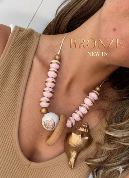 Collar Lactancia ✦ Caracola Aura Bronze| NEW IN