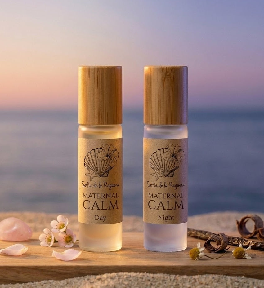 Set Ritual ✦ Collar de Lactancia + Roll-On Dúo Maternal Calm